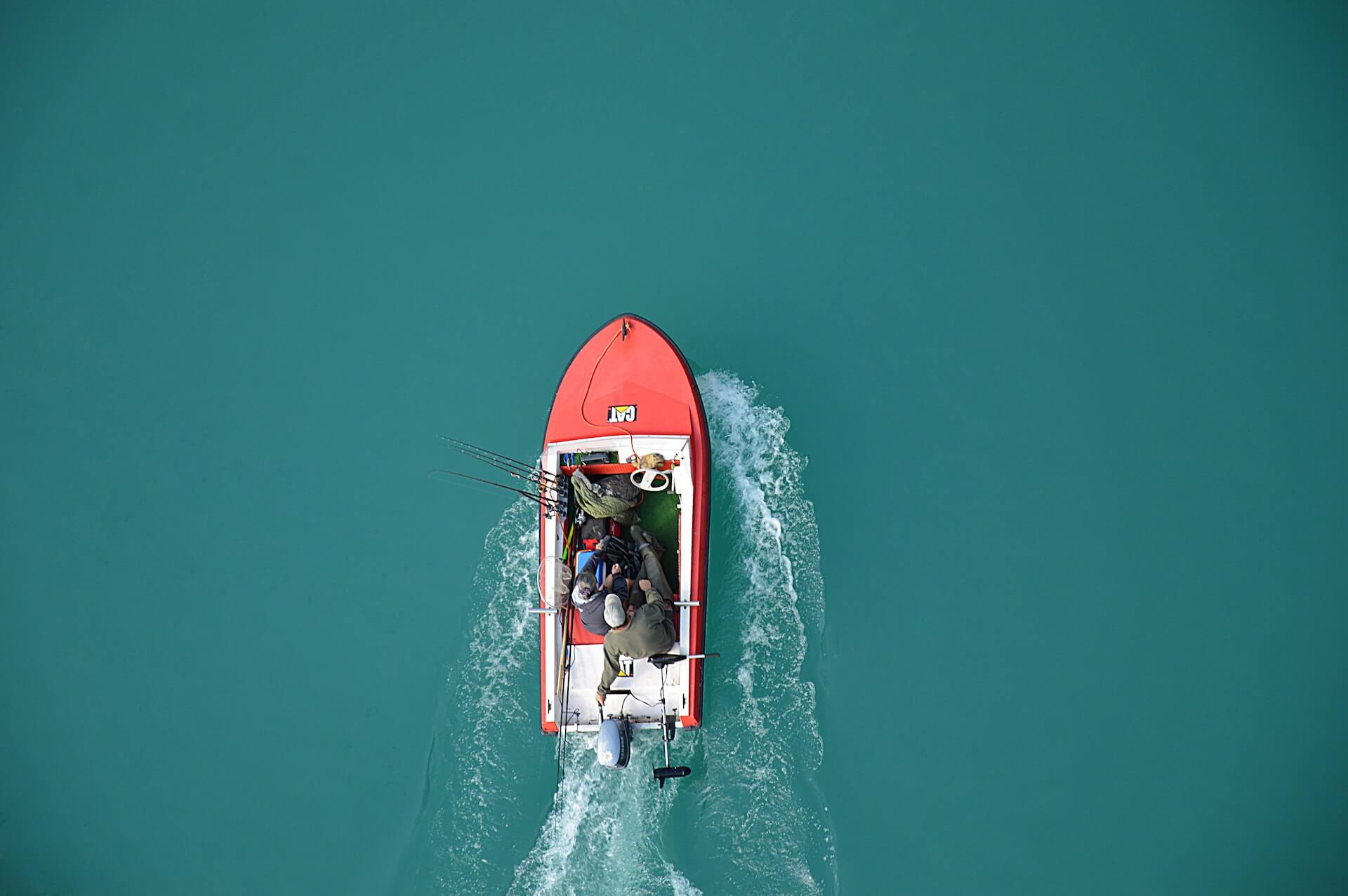 Fishermen on a boat