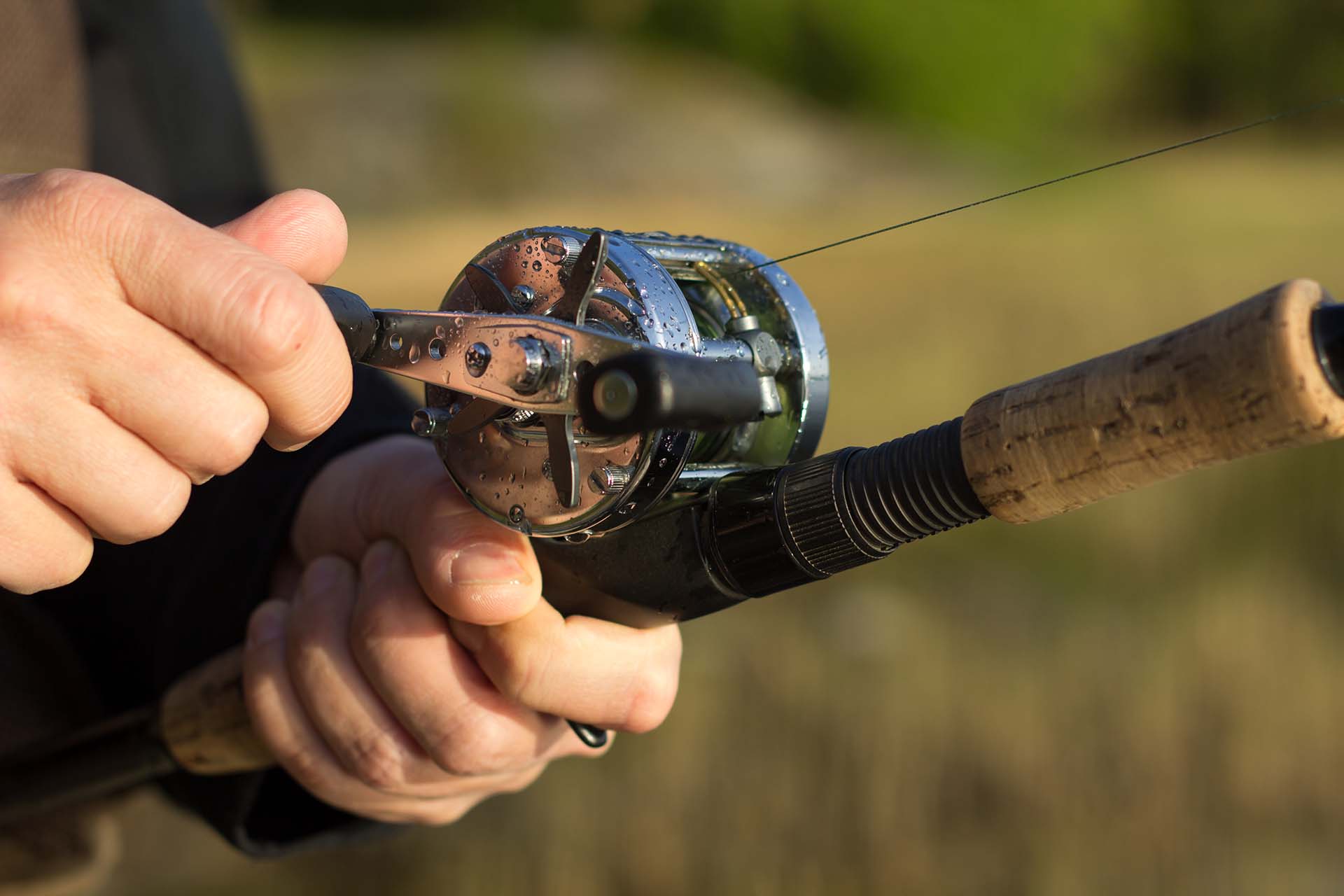 thumbnail image 2 of Baitcast Reel And Rod 2 of 14